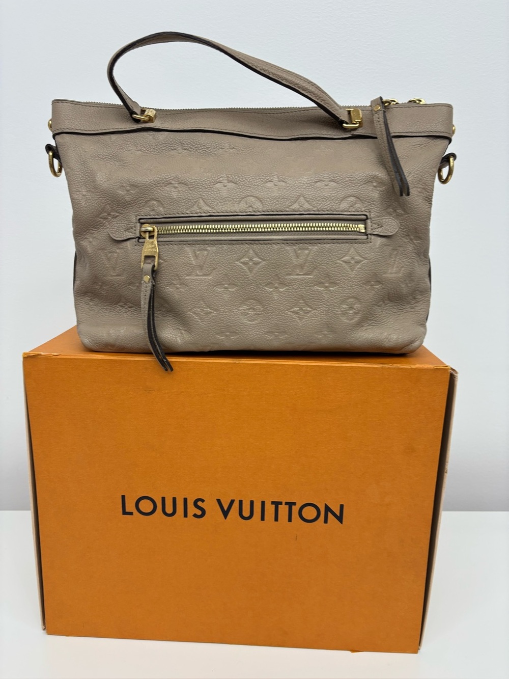 Louis Vuitton Bastille MM Monogram Empreinte leather Bag